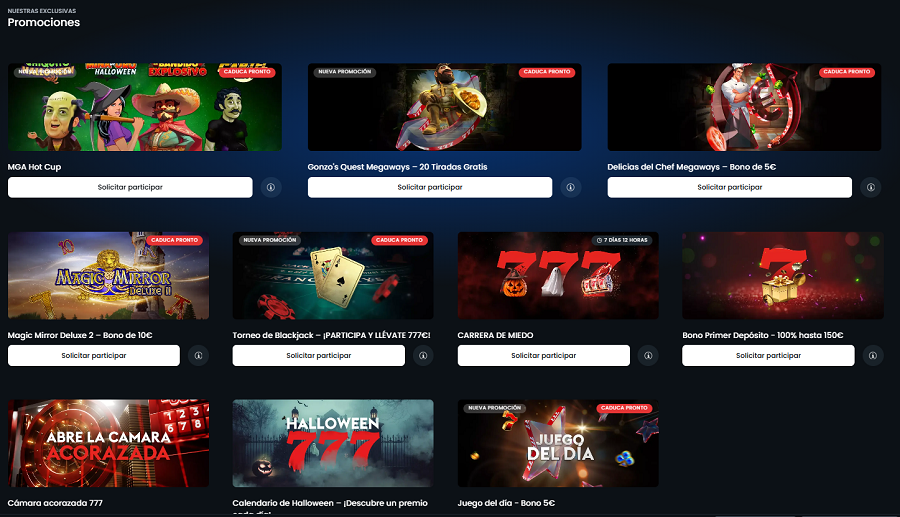 Bonos y promociones en un casino online con Bizum en España